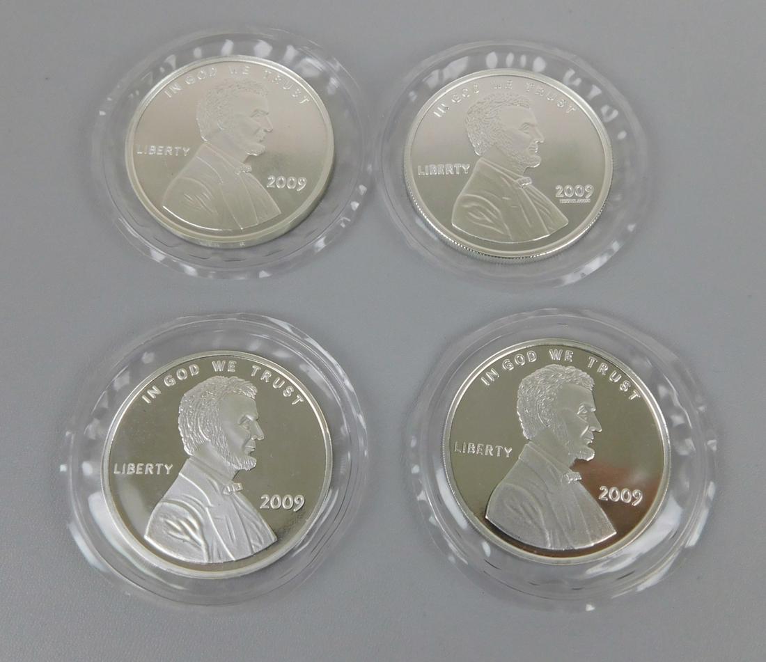 2009 LINCOLN SILVER ROUNDS: 2009 LINCOLN SILVER ROUNDS (4 COUNT)
