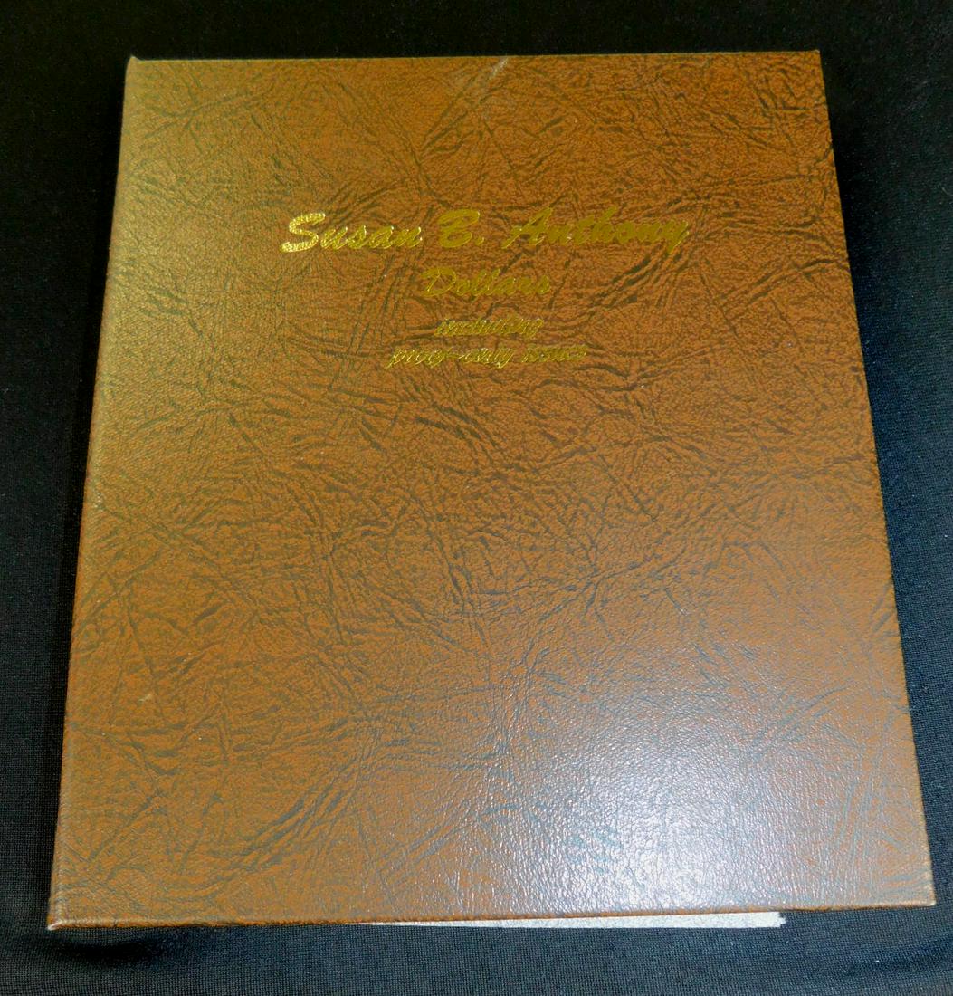 SUSAN B ANTHONY ALBUM SET: SUSAN B ANTHONY ALBUM SET INCLUDES THE 1979 TYPE 2 PROOF AND A EXTRA 1979 NEAR DATE , MISSING THE 1981'S PROOF VARIETY 2