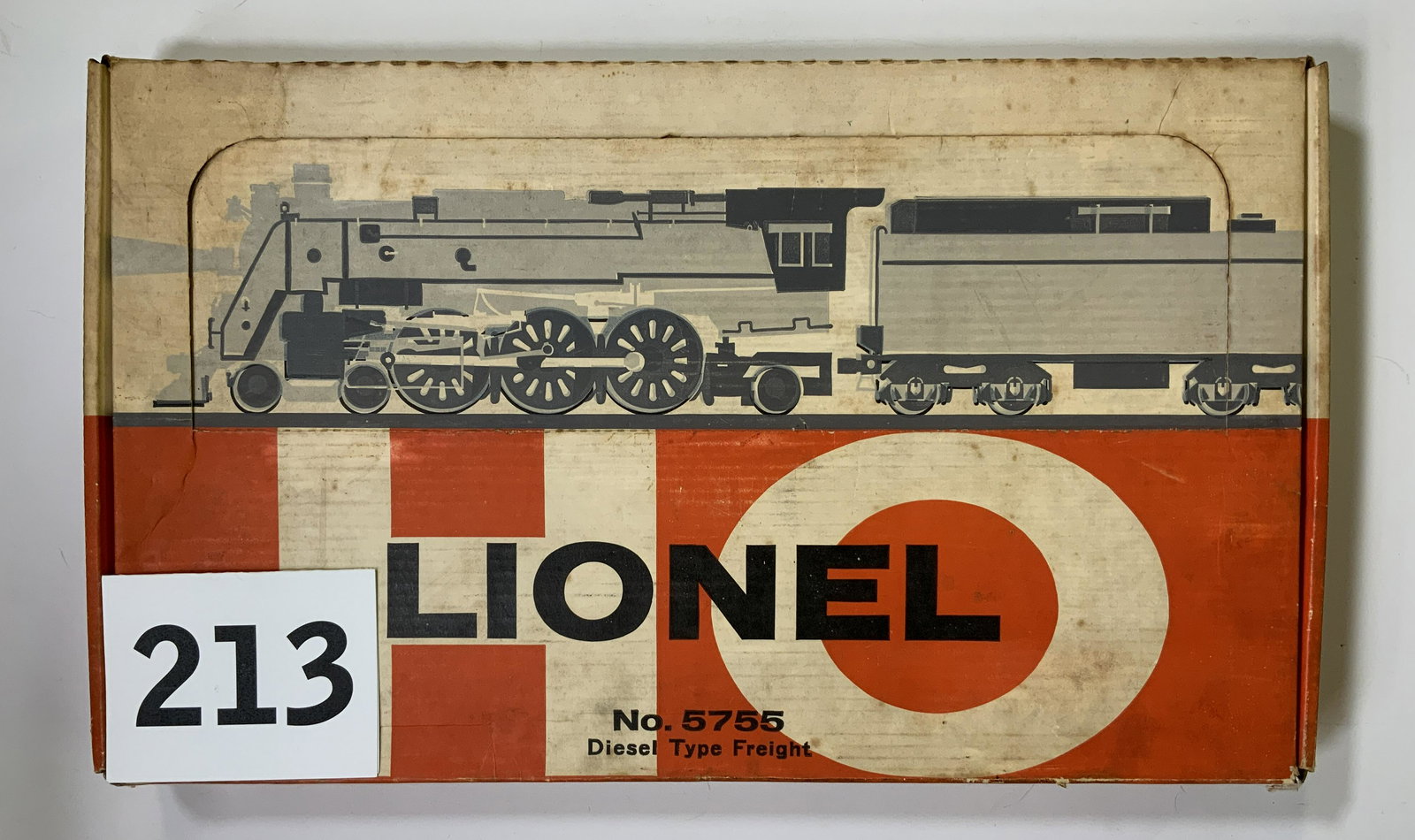 LIONEL 5755 DIESEL TYPE FREIGHT SET WITH BOX. AS SHOWN. (1 of 4)