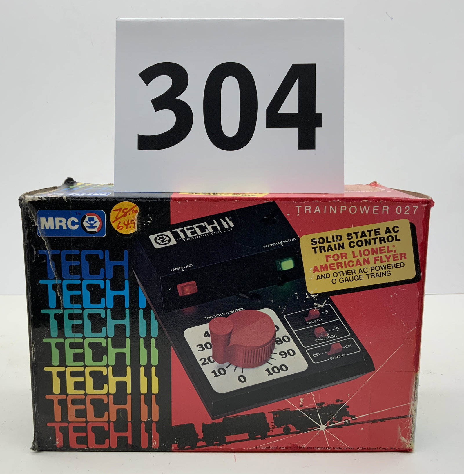 MRC TECH II SOLID STATE AC TRAIN CONTROL IN PACKAGE. (1 of 2)