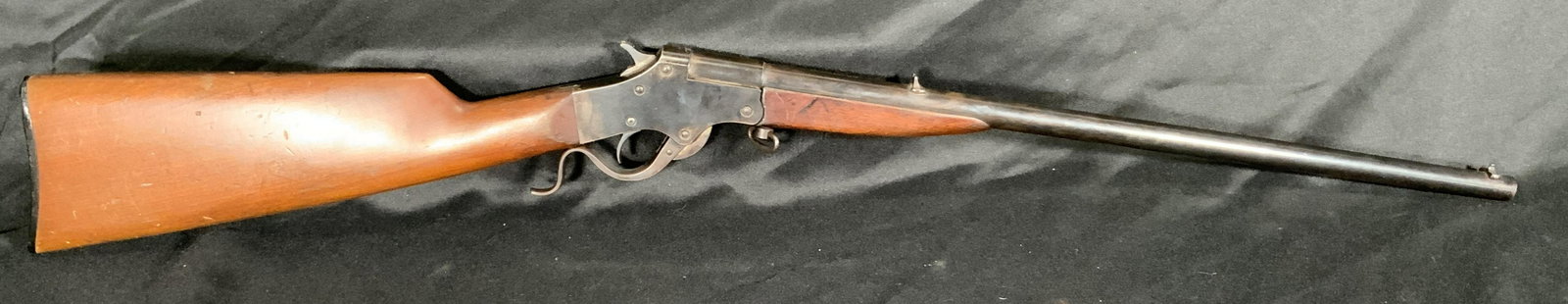 J. STEVENS A&T CO MARKSMAN-12 .25 CALIBER SERIAL NO. 510: J. STEVENS A&T CO MARKSMAN-12 .25 CALIBER SERIAL NO. 510. PLEASE NOTE THIS FIREARM WILL NEED TO BE REGISTERED.