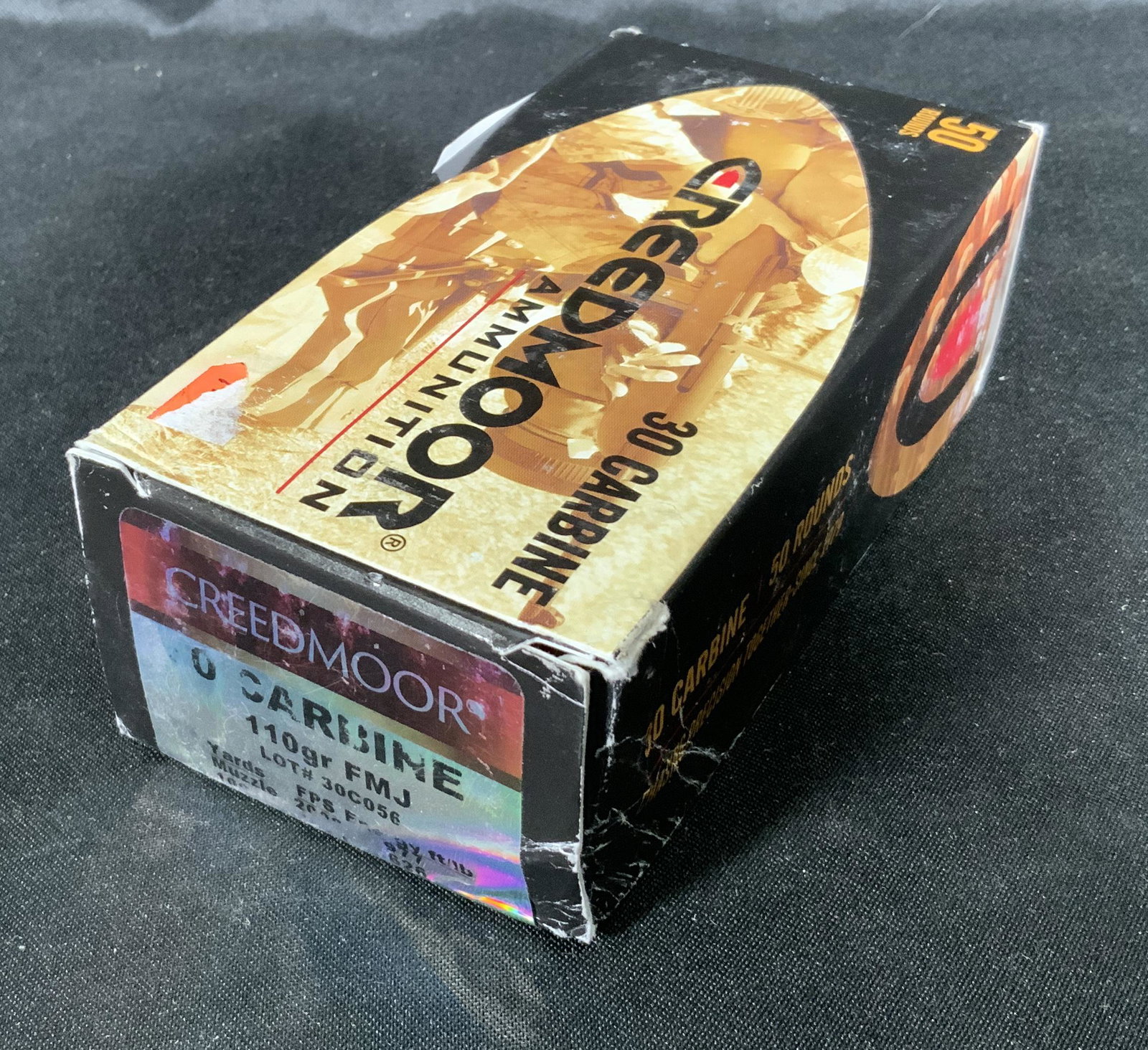 50 ROUNDS CREEDMOOR 30 CARBINE AMMO: 50 ROUNDS CREEDMOOR 30 CARBINE AMMO