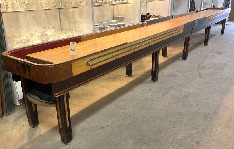 22'L AMERICAN SHUFFLEBOARD REGULATION SIZE TABLE. Oct 11, 2022 Teel