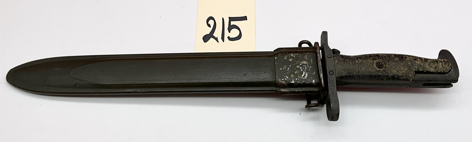 M1 GARAND BAYONET.: M1 GARAND BAYONET. MEASURES 16"L