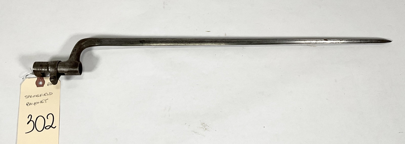 SPRINGFIELD TRAPDOOR BAYONET.: SPRINGFIELD TRAPDOOR BAYONET.
