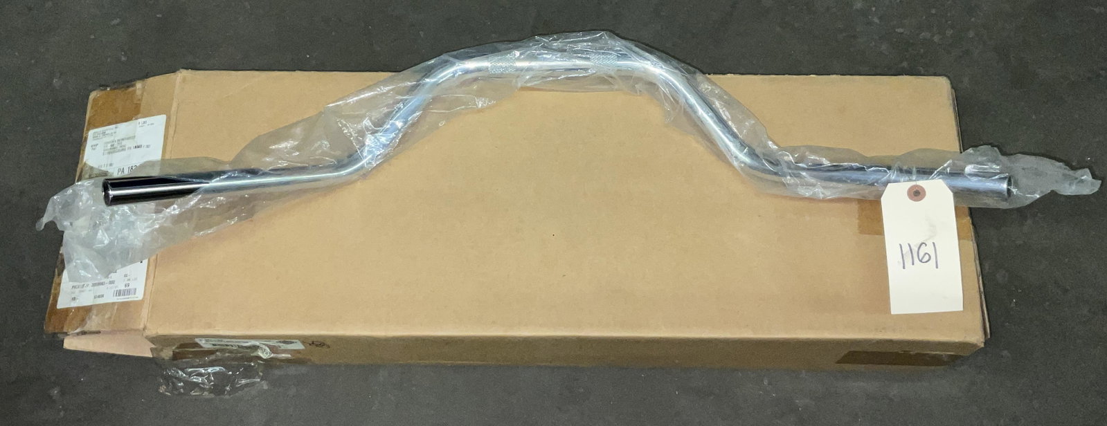 HD SPORTSTER PULL BACK HANDLEBAR, PN 56021-04: HD SPORTSTER PULL BACK HANDLEBAR, PN 56021-04 Condition All property is sold in "as is" condition and all sales are final. Teel Auctions and its consignor make no representations or warranties, expres