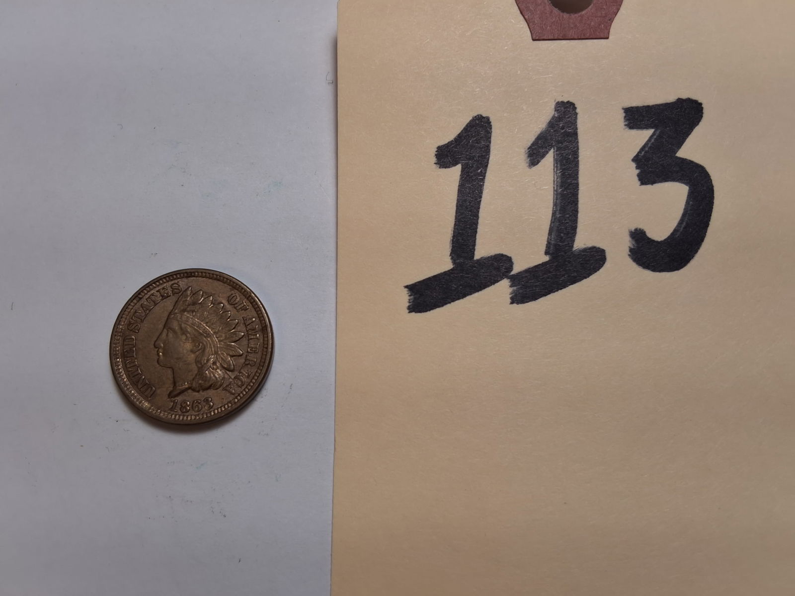 1863 Indian Head Small Cent (1 of 3)