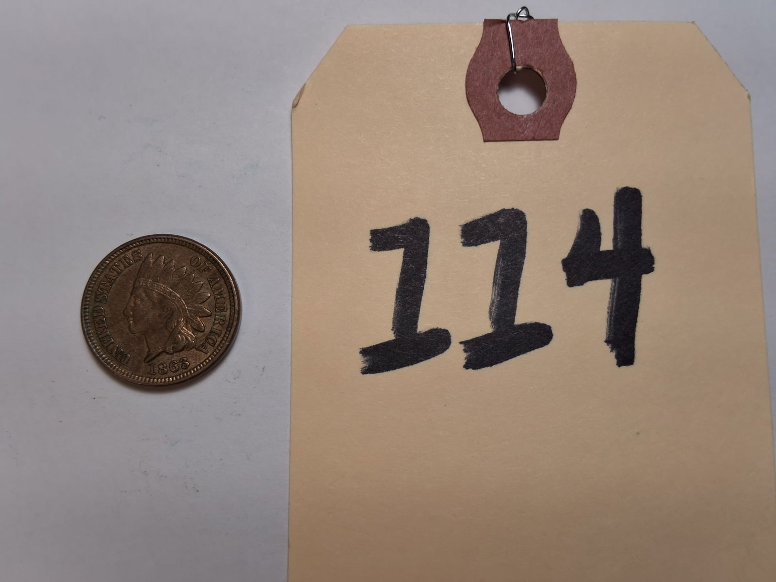 1863 Indian Head Small Cent (1 of 3)