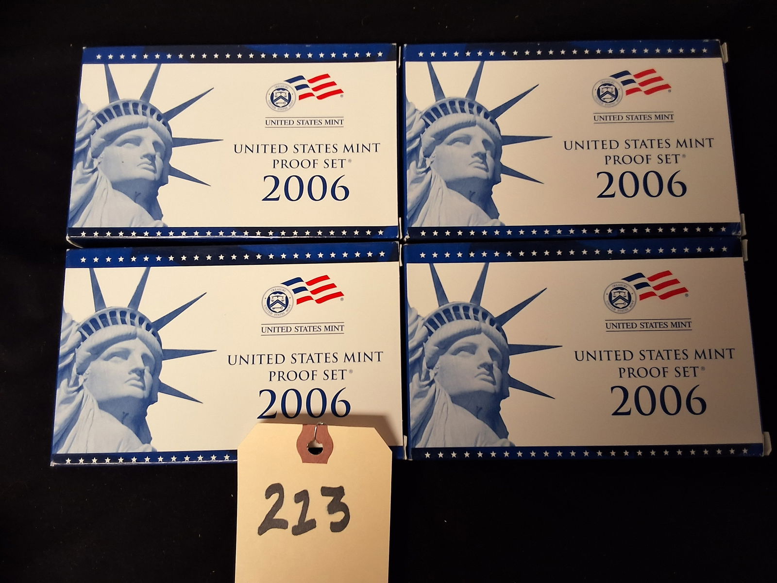 Lot of 4 - 2006 US Mint Proof Sets (1 of 3)
