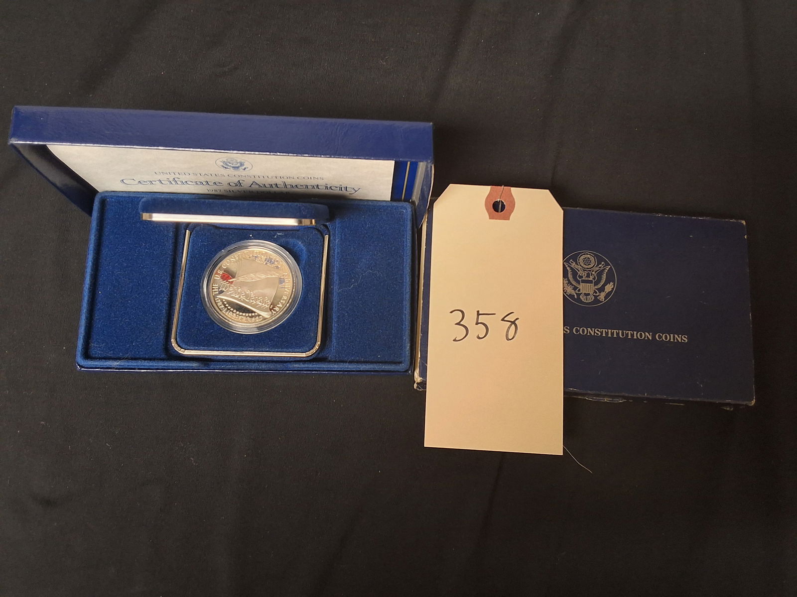 1987 S US Silver Constitution Coin (1 of 3)