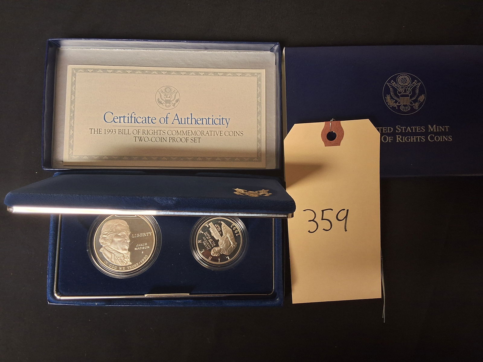 US Mint Silver Proof Coin Set (1 of 3)