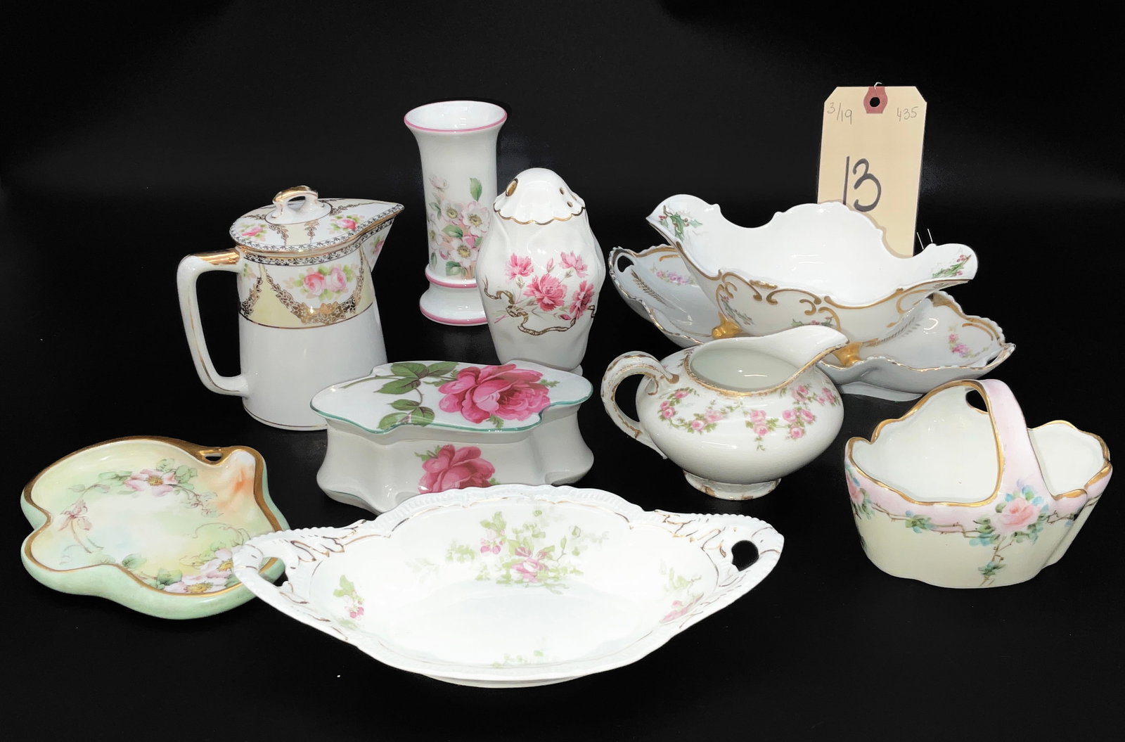 MIXED DECORATED CHINA LOT (1 of 3)