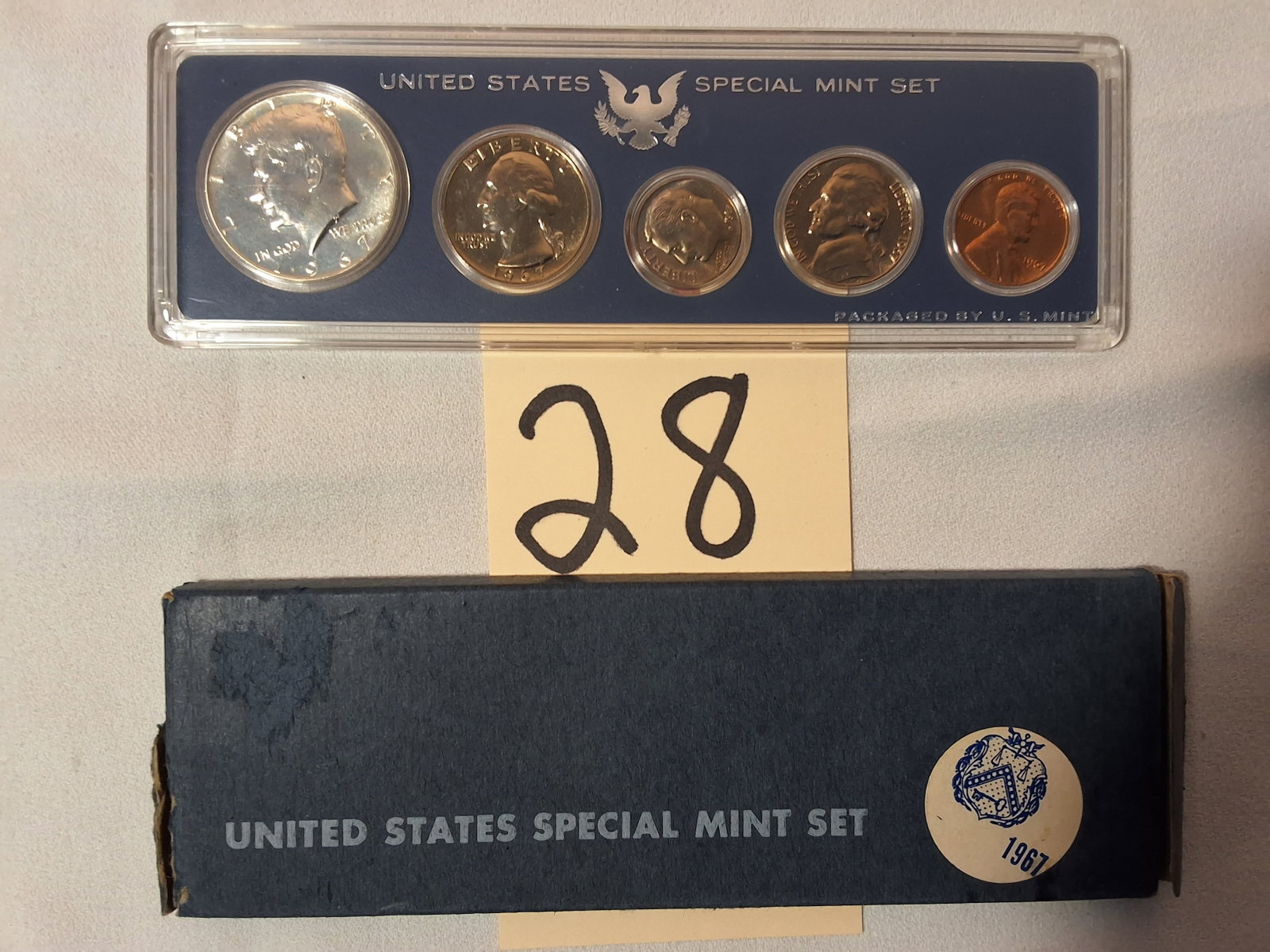 1967 US Special Mint Set: 1967 US Special Mint Set Condition All property is sold in "as is" condition and all sales are final. Teel Auctions and its consignor make no representations or warranties, express or implied, with re