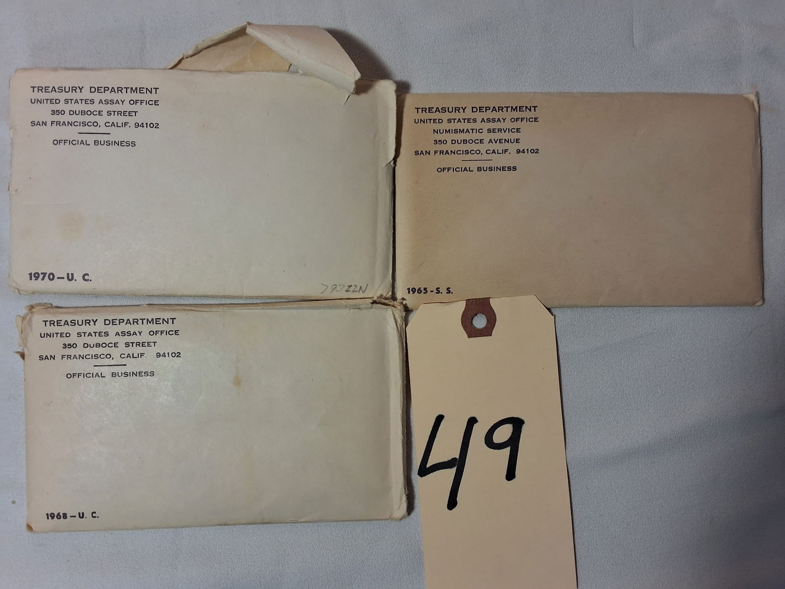 Lot of 3 Mixed Date Mint Sets (1 of 2)