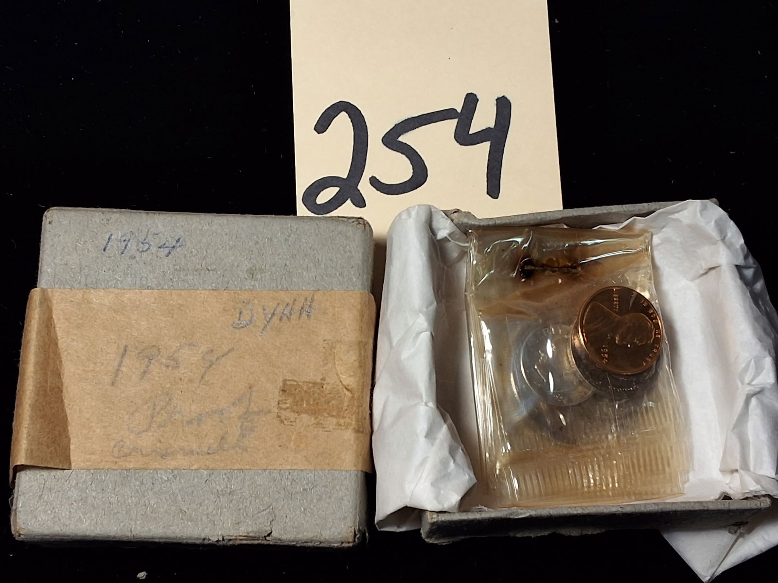 1954 US Mint Proof Set Original Packaging And Box (1 of 3)