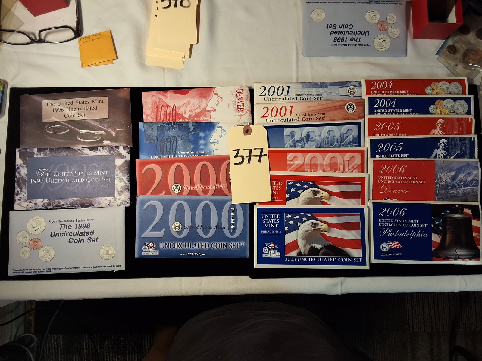 US Mint Set Run - 1996 to 2006 (1 of 3)