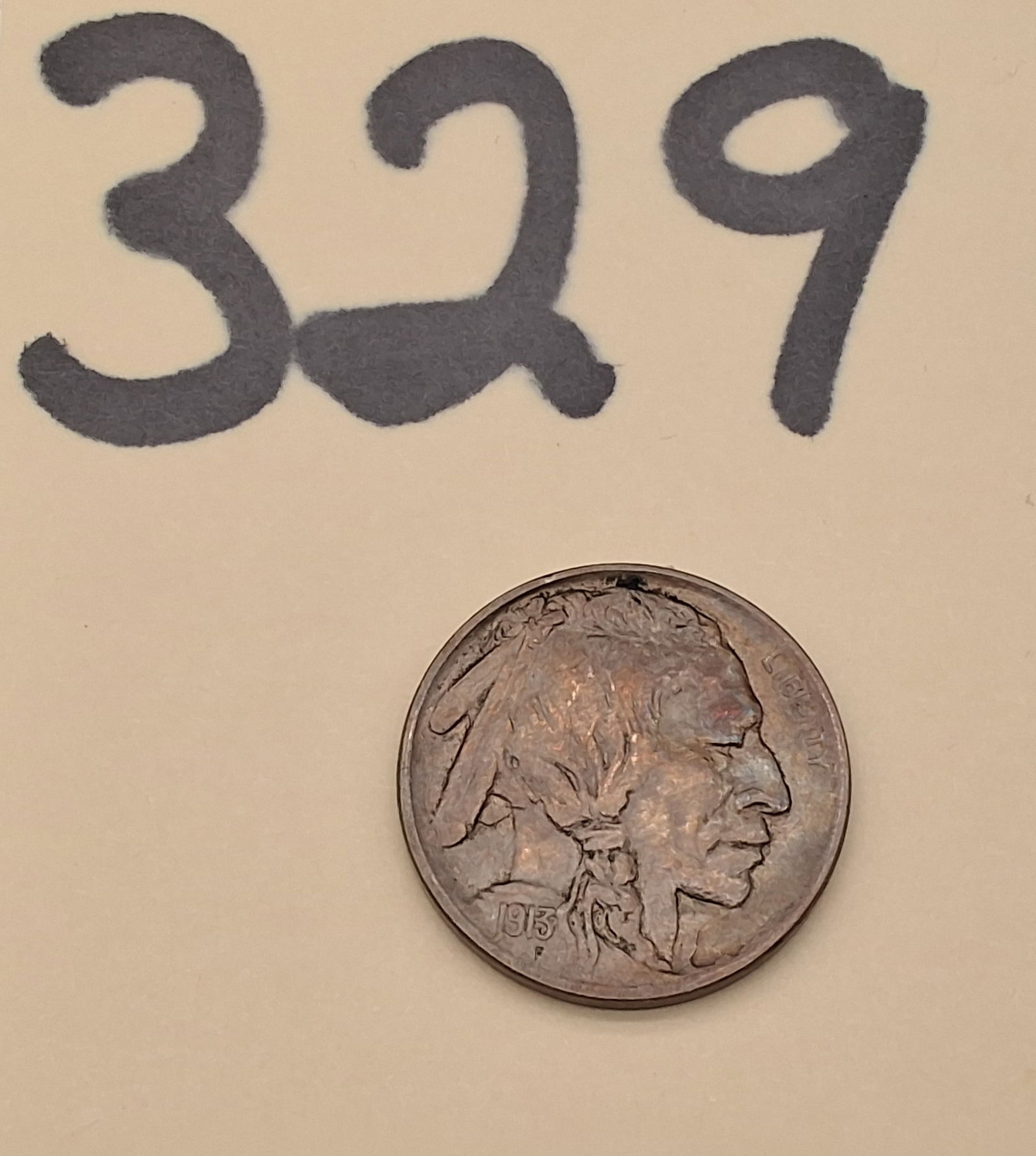 1913 Type One Buffalo Nickel 5C (1 of 3)