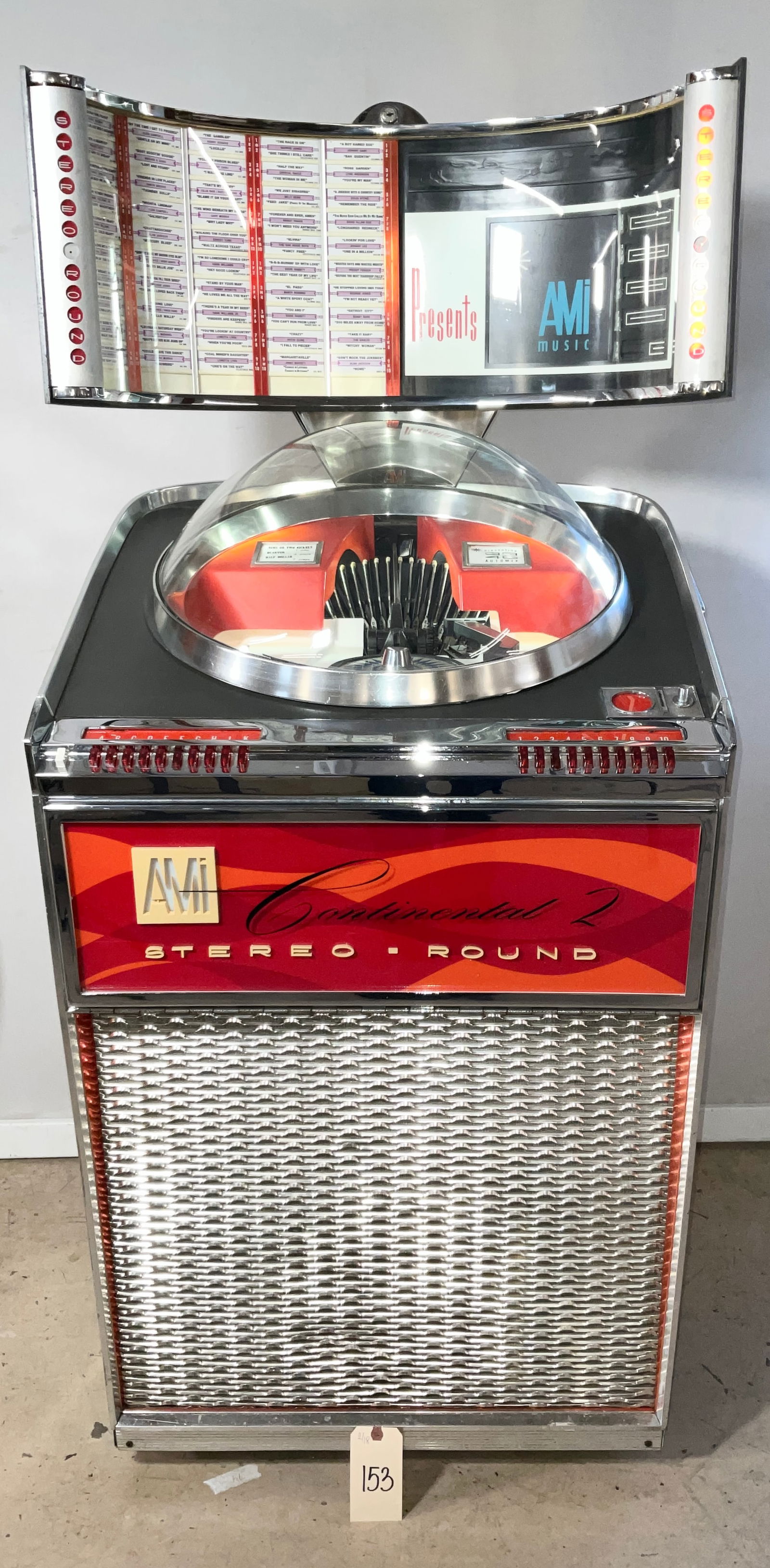 AMI Continental 2 model xjkb-100 vintage juke box. (1 of 13)