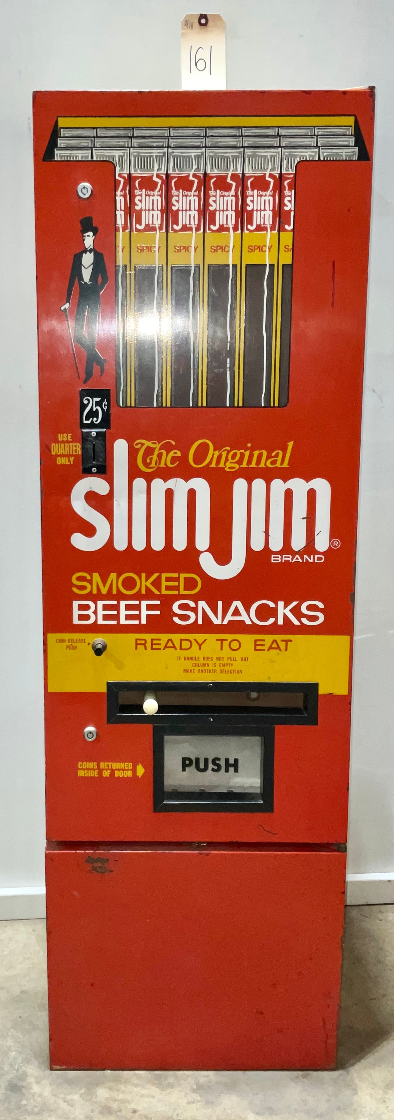 Vintage Slim Jim Beef Stick vending machine. (1 of 3)
