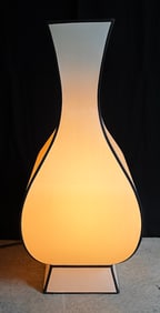 32"H MOLTO PAGODA FABRIC LAMP