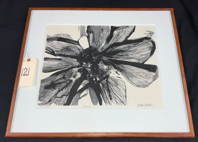 SIGNED STEFAN MARTIN WOOD ENGRAVING ENTITLED "EMERGENCE" ARTIST PROOF.