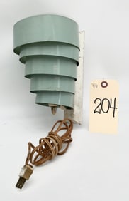 MID CENTURY ELECTRIC WALL SCONCE.