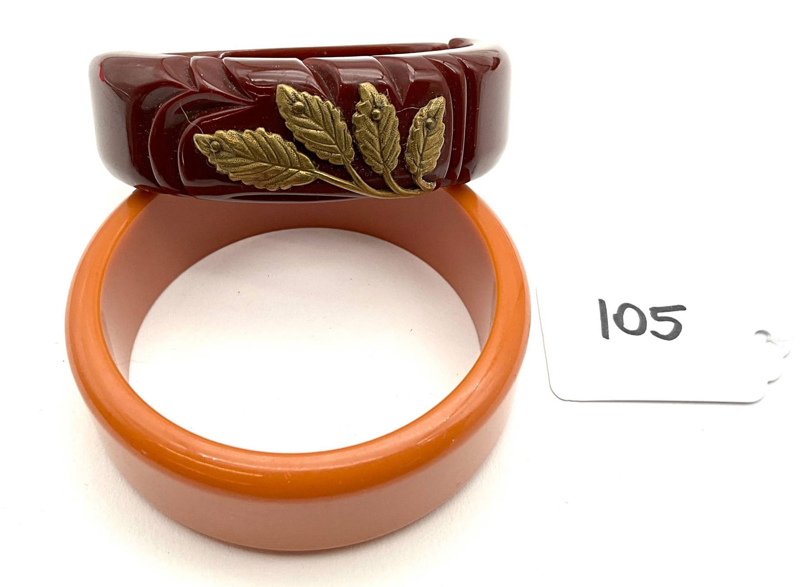 Bakelite Bracelets, Approx. 0.75 in. x 2.5 in. Diameter Each (1 of 4)