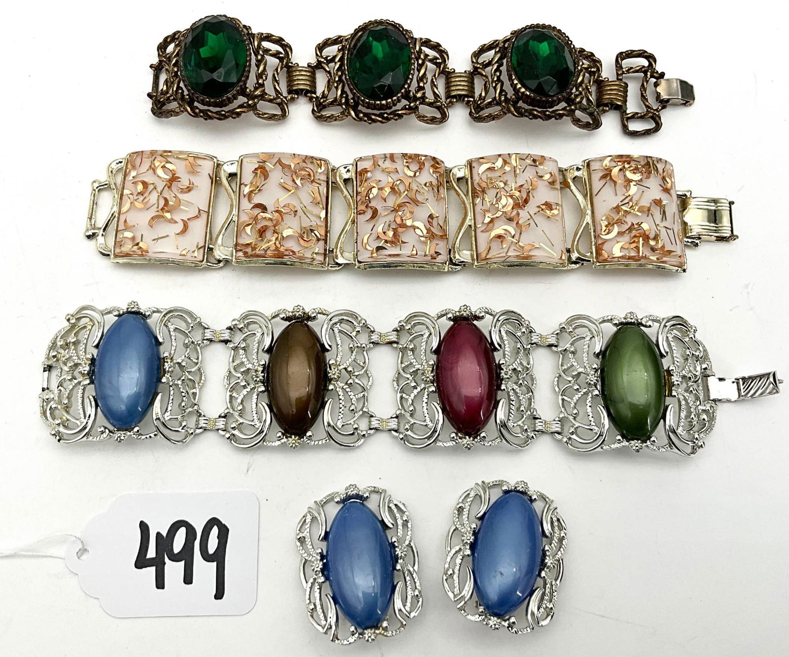 Sarah Coventry and Other Designer Costume Jewelry Bracelets and Earrings (1 of 5)