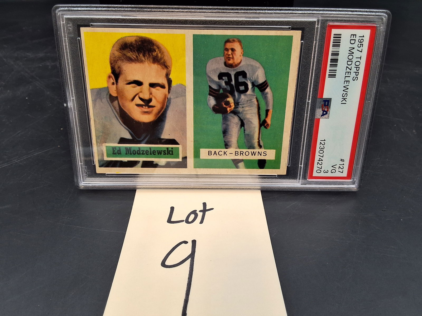 1957 Topps Ed Modzelewski PSA 3 (1 of 3)