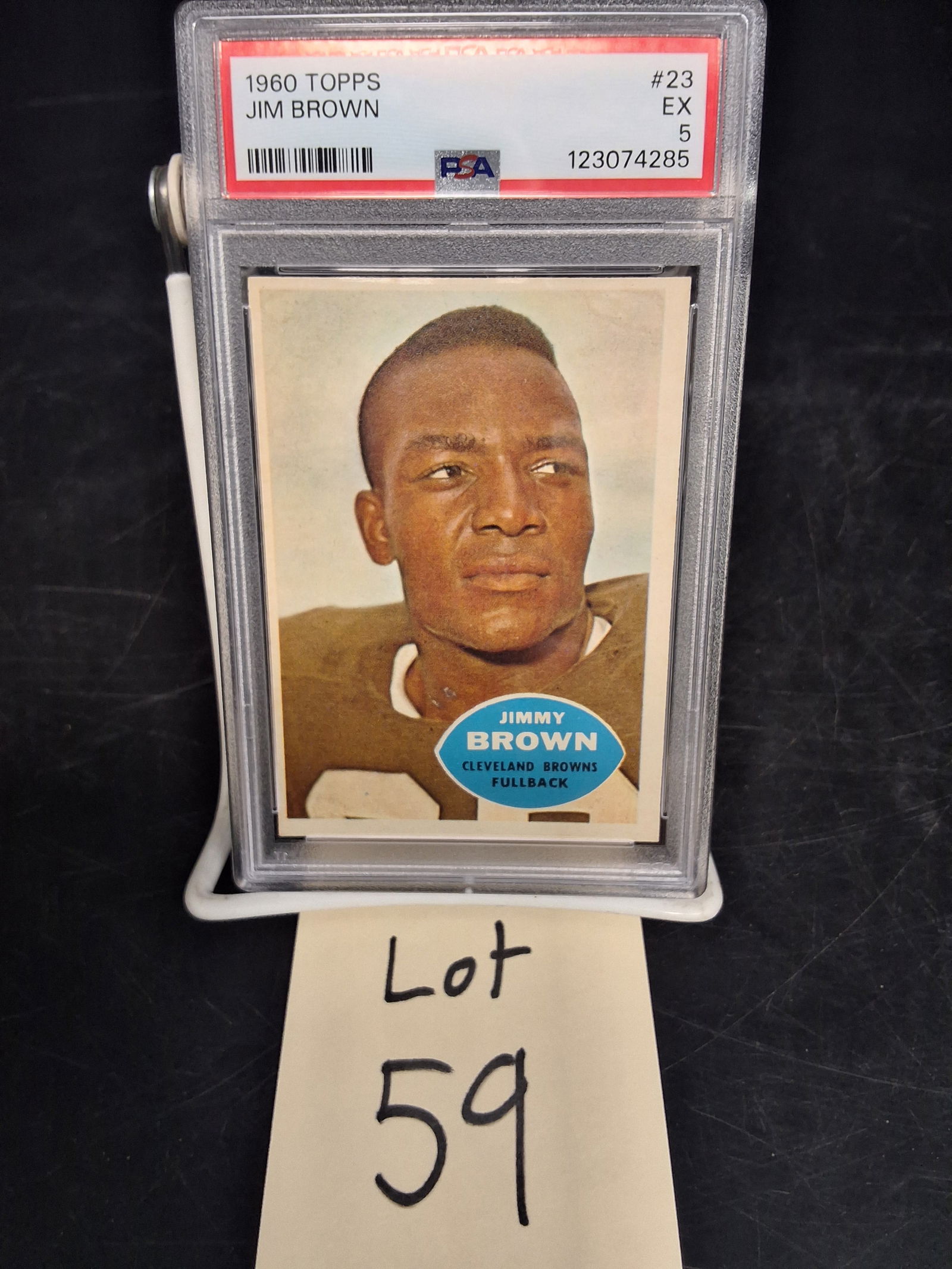 1960 Topps Jim Brown PSA 5 (1 of 3)