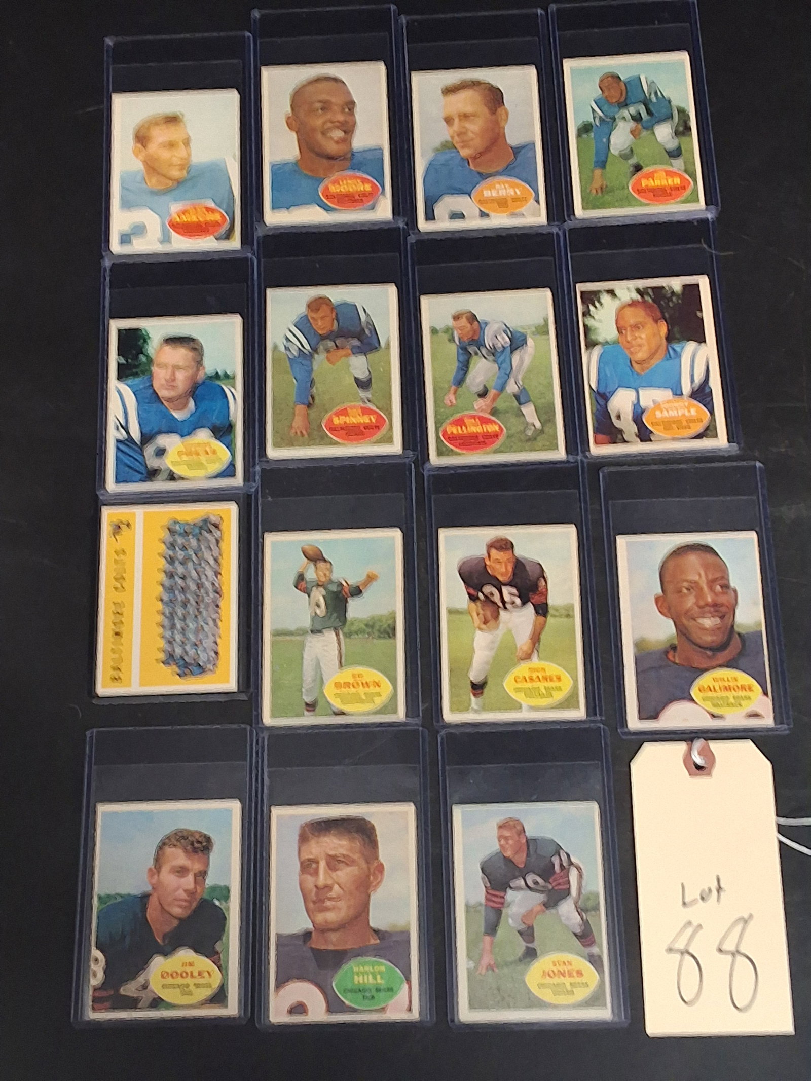 1960 Topps Lot of 15 Cards: 1960 Topps Lot of 15 Cards Condition All property is sold in "as is" condition and all sales are final. Teel Auctions and its consignor make no representations or warranties, express or implied, with 