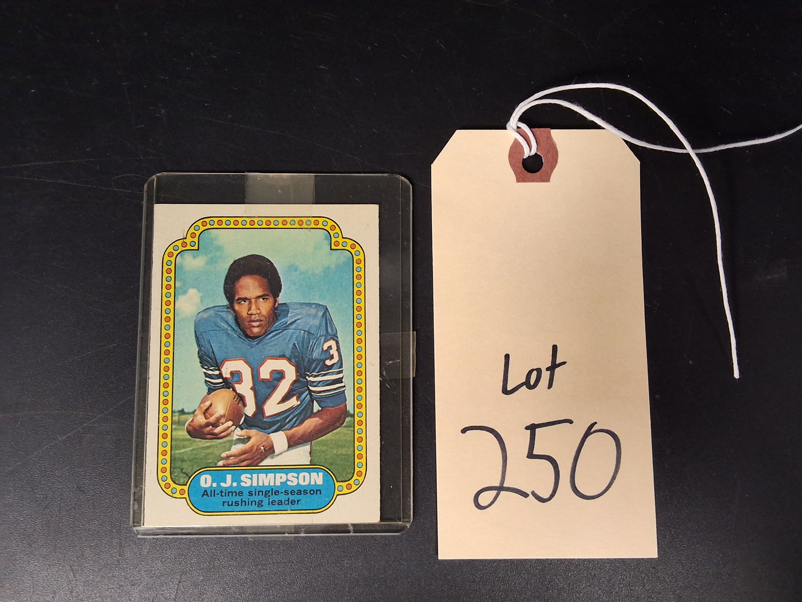 1974 Topps O.J. Simpson (1 of 2)