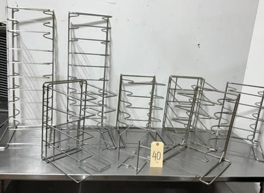 Stainless Steel Cooling Racks, Assorted Sizes (14 to 27 Inches Tall)