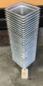 32 Stainless Steel Pans, 6 x 7 x 6 Inches Deep