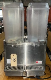 Crathco Commercial Dual Beverage Dispenser With Dual Reservoirs