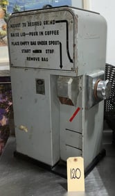 Vintage Hobart Model 3430 Coffee Grinder with Printed Instructions