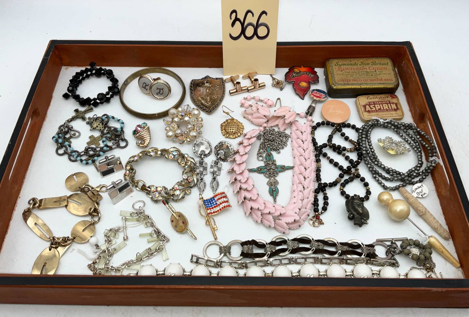 Costume Jewelry Lot with Mixed Motifs and Styles (1 of 5)
