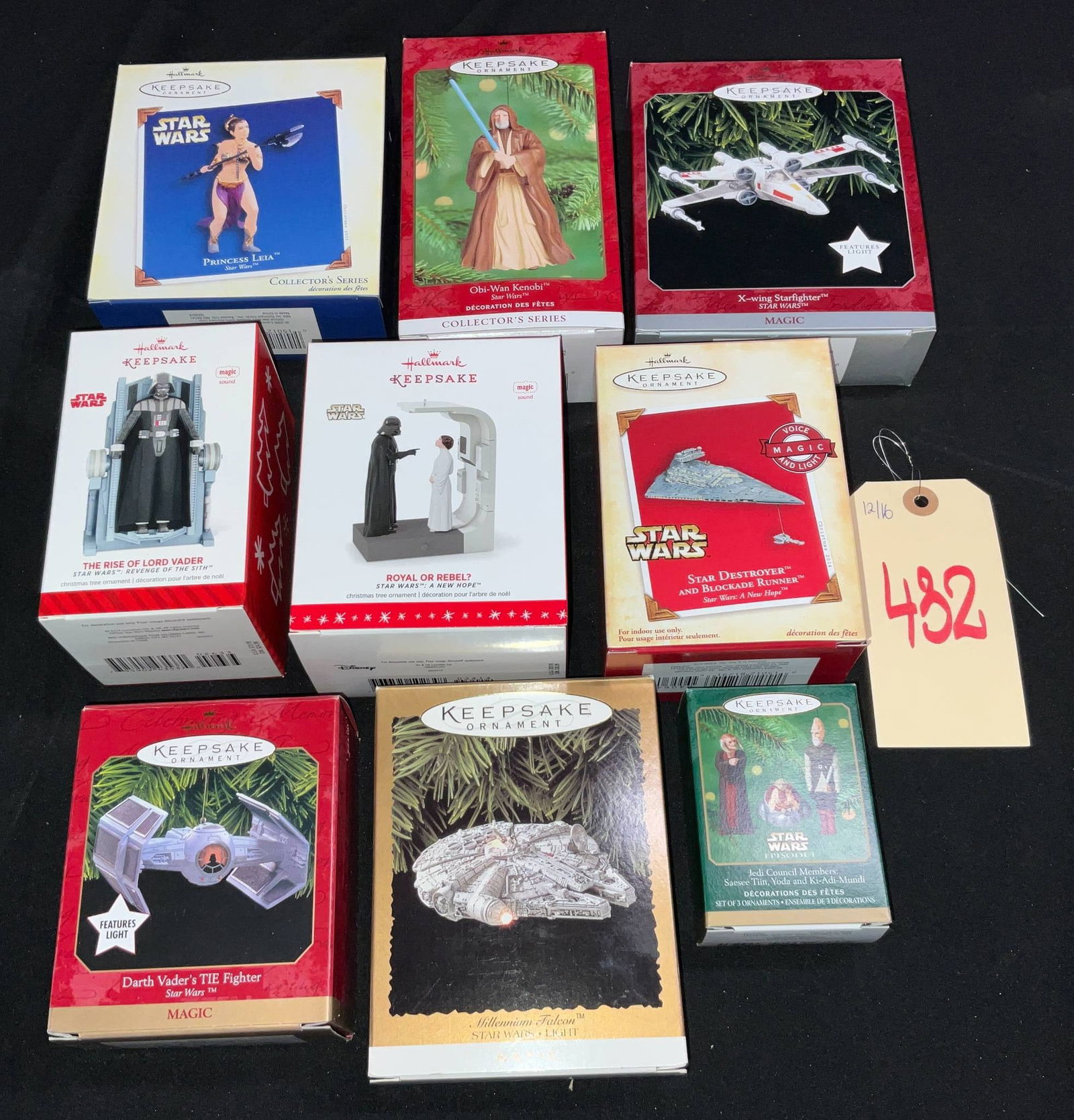 Hallmark Star Wars Keepsake Ornaments with Original Boxes (1 of 2)