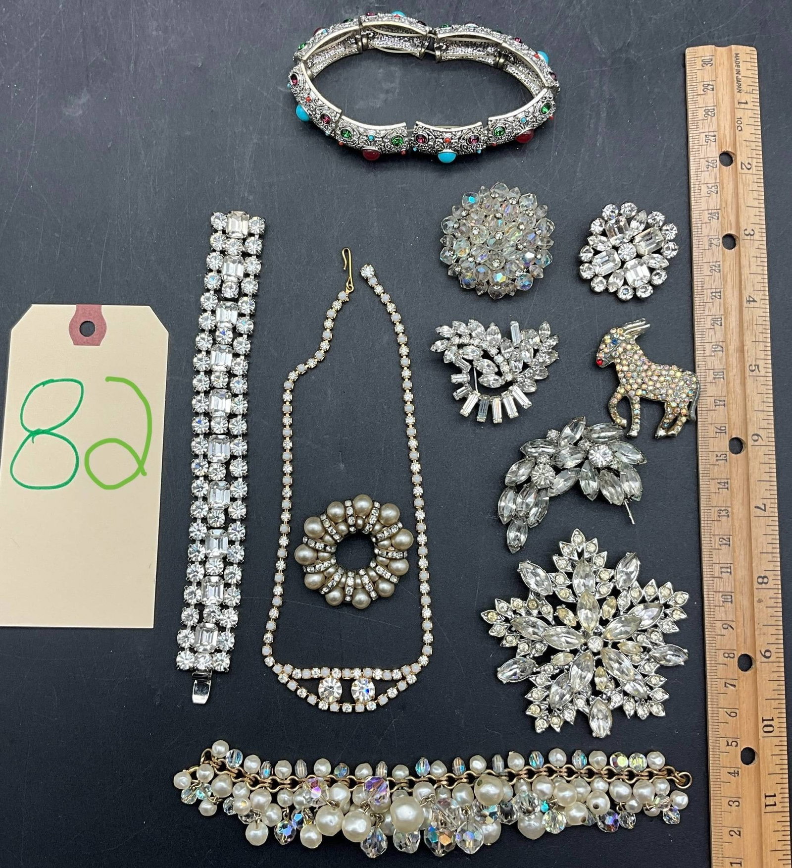 Costume Jewelry including Kramer of NY and Donkey Pin (1 of 6)