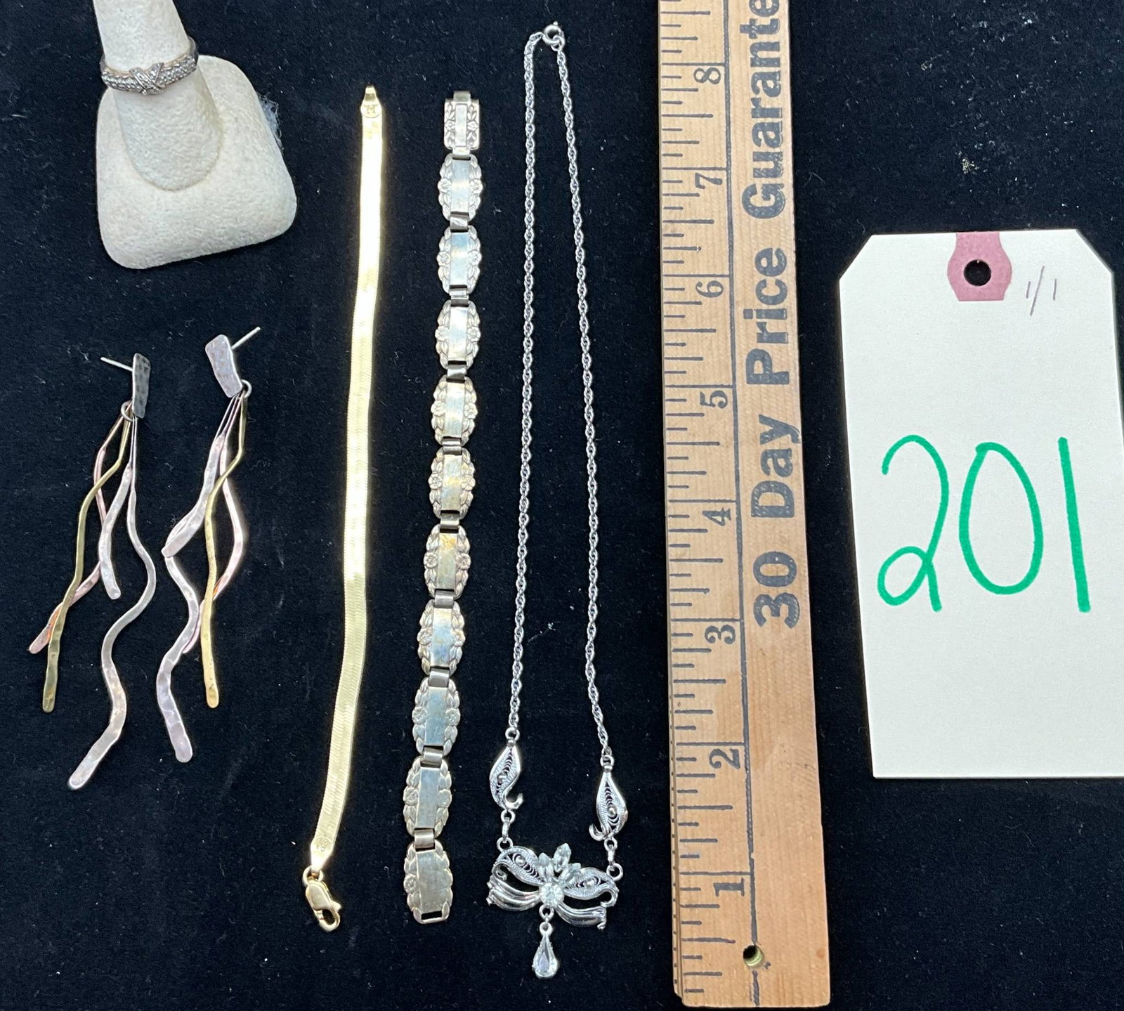 Sterling Silver Jewelry Set Featuring Milor, Ann Lee, and R.L.M Studio (1 of 6)