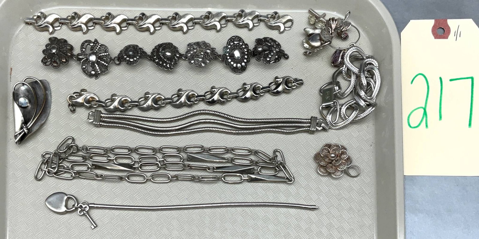 Vintage Silver-Toned Jewelry from Coro and Others (1 of 6)