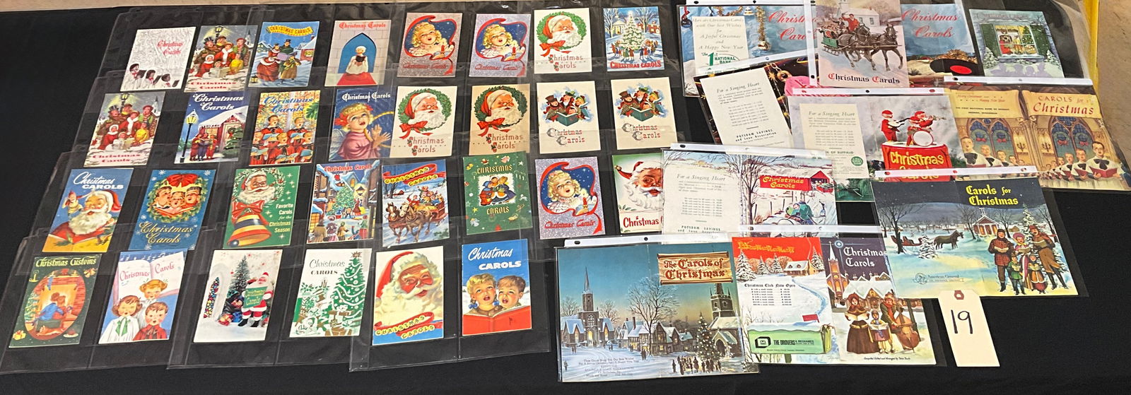 A Collection of Vintage Christmas Club Carol Booklets and Paper Ephemera (1 of 5)