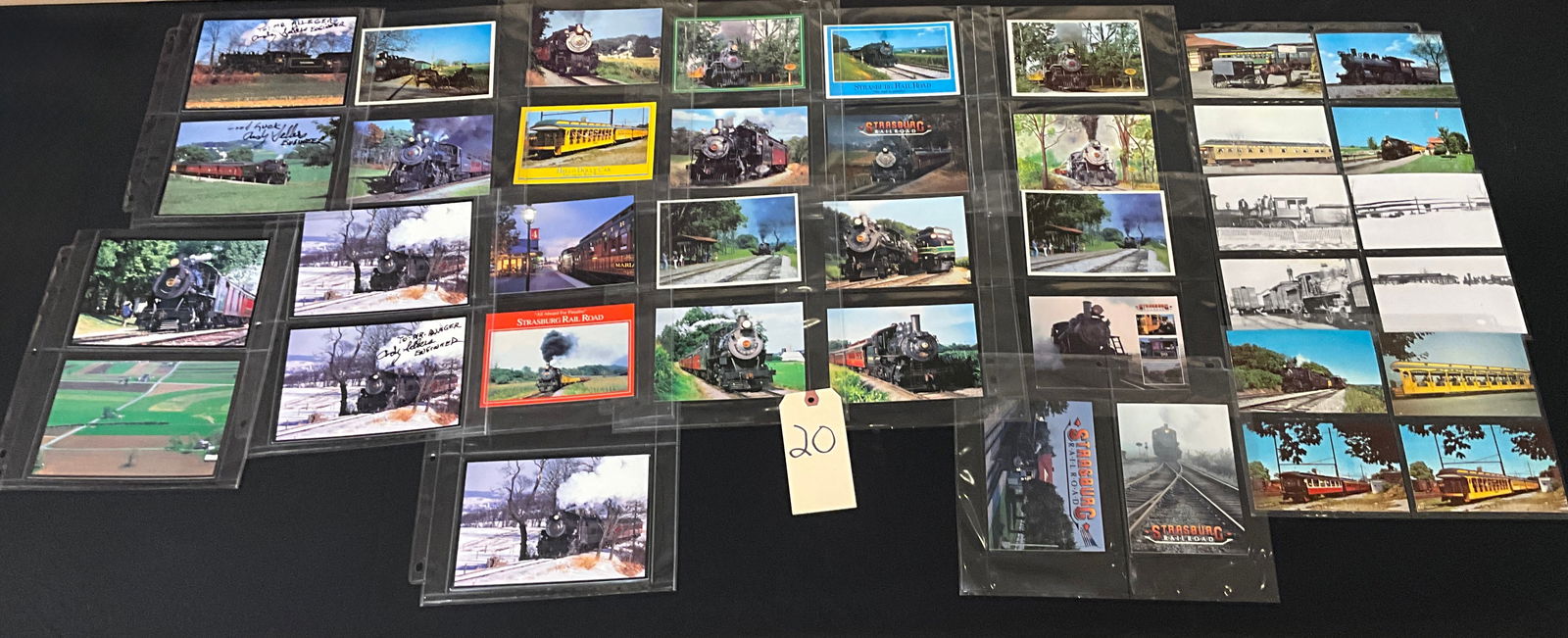 A Collection of Vintage Postcards and Paper Ephemera Featuring the Strasburg Rail Road (1 of 5)