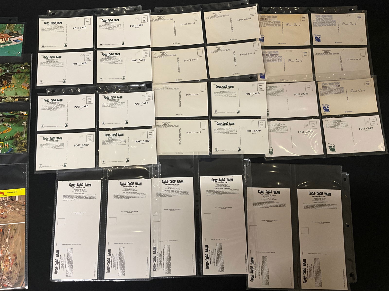 A Collection of Vintage Choo-Choo Barn Post Cards and Paper Ephemera - 6