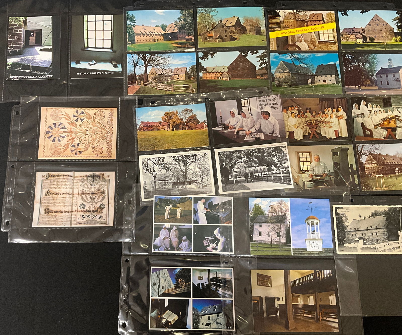 A Collection of Vintage Postcards and Paper Ephemera from Historic Ephrata Cloister, Pennsylvania - 3