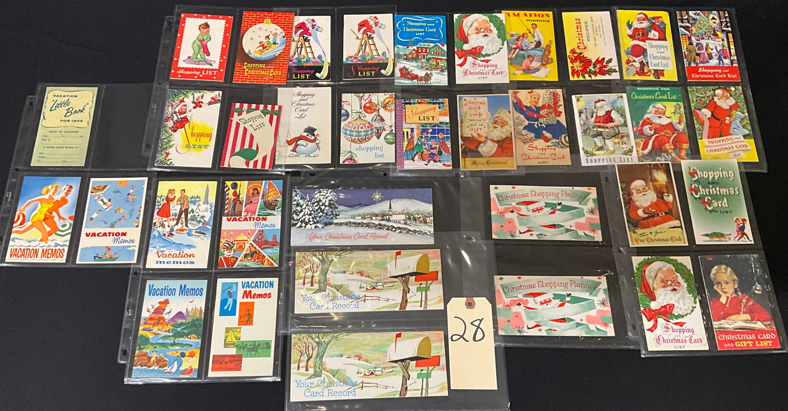 A Collection of 68 Vintage Mid-Century American Paper Ephemera and Post Cards (1 of 5)