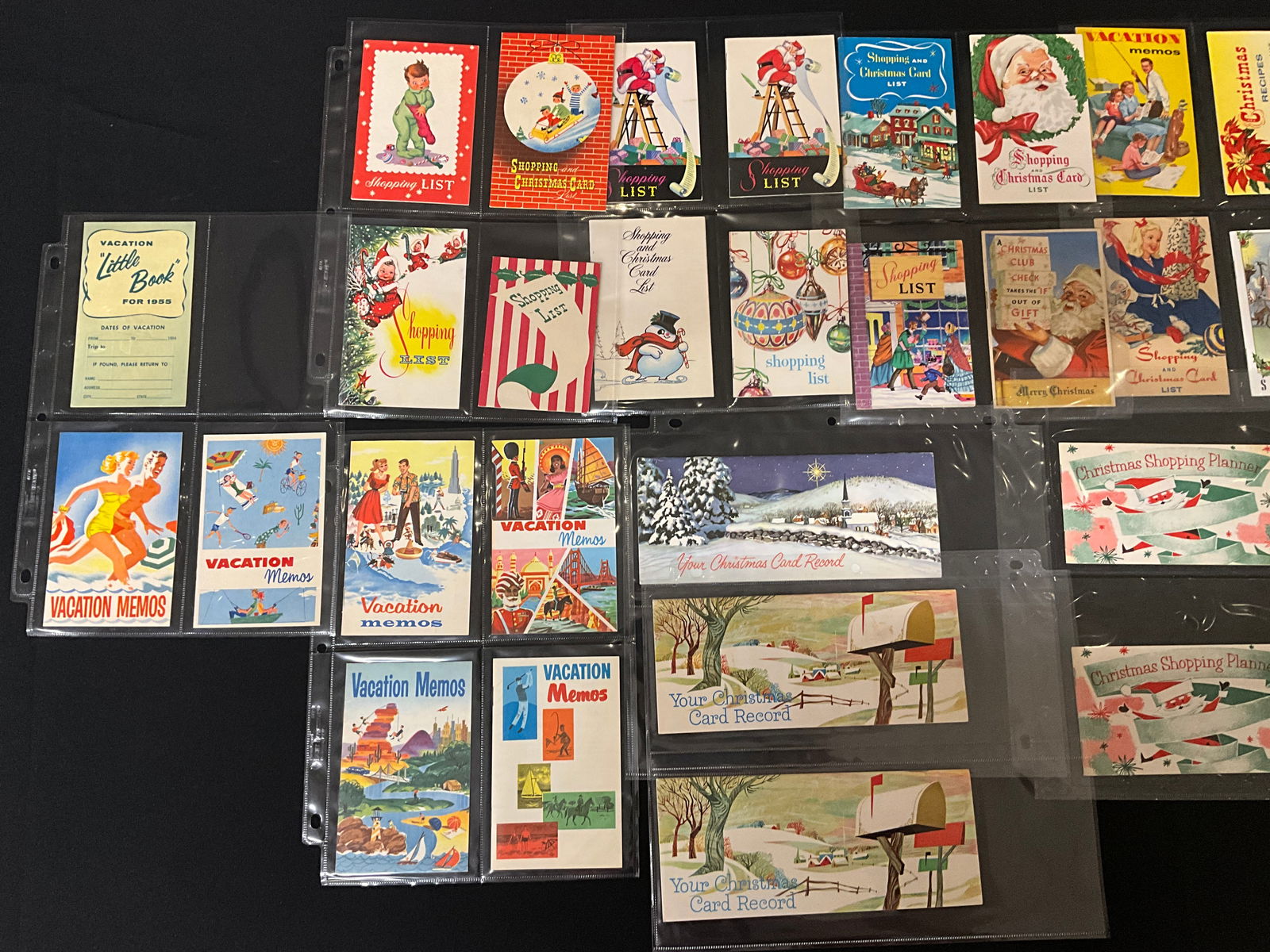 A Collection of 68 Vintage Mid-Century American Paper Ephemera and Post Cards - 3