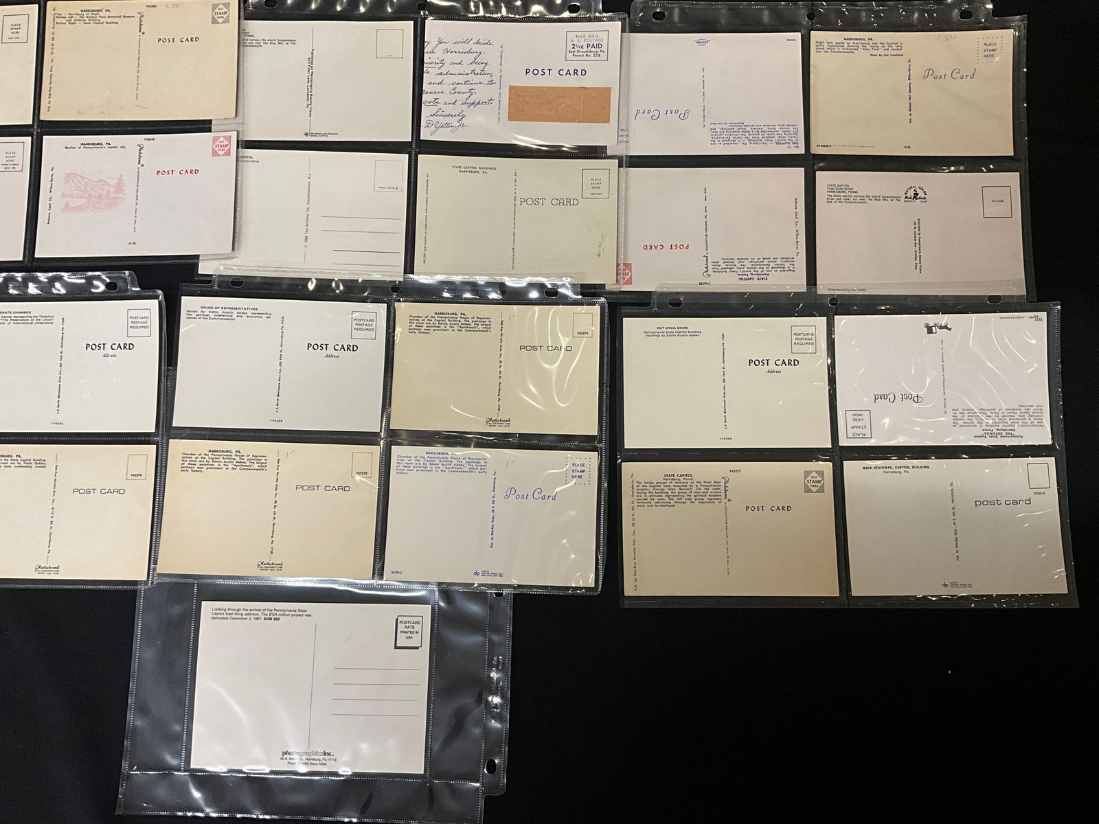 A Collection of Vintage Postcards of the Pennsylvania State Capitol and Harrisburg - 4