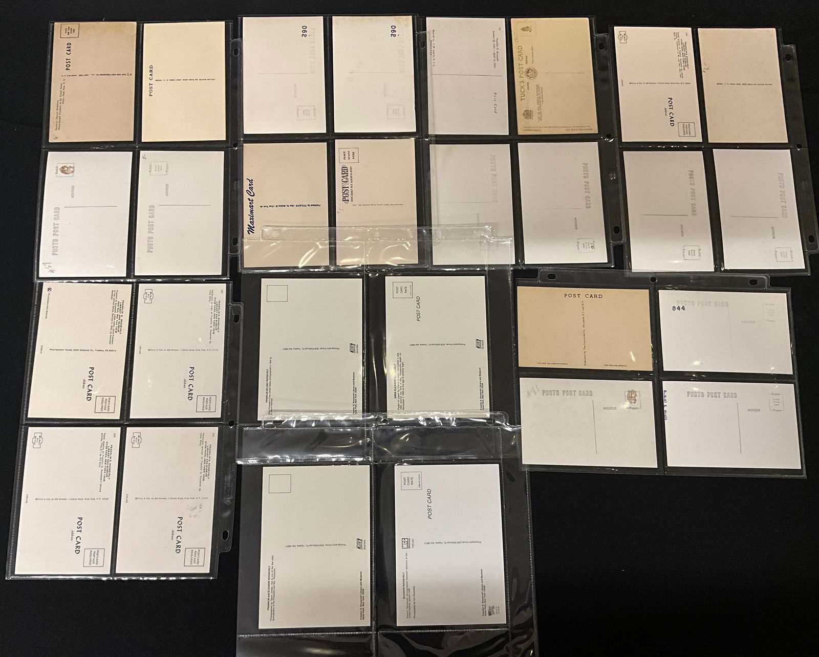 A Collection of Vintage Franklin D. and Eleanor Roosevelt Post Cards and Paper Ephemera - 4