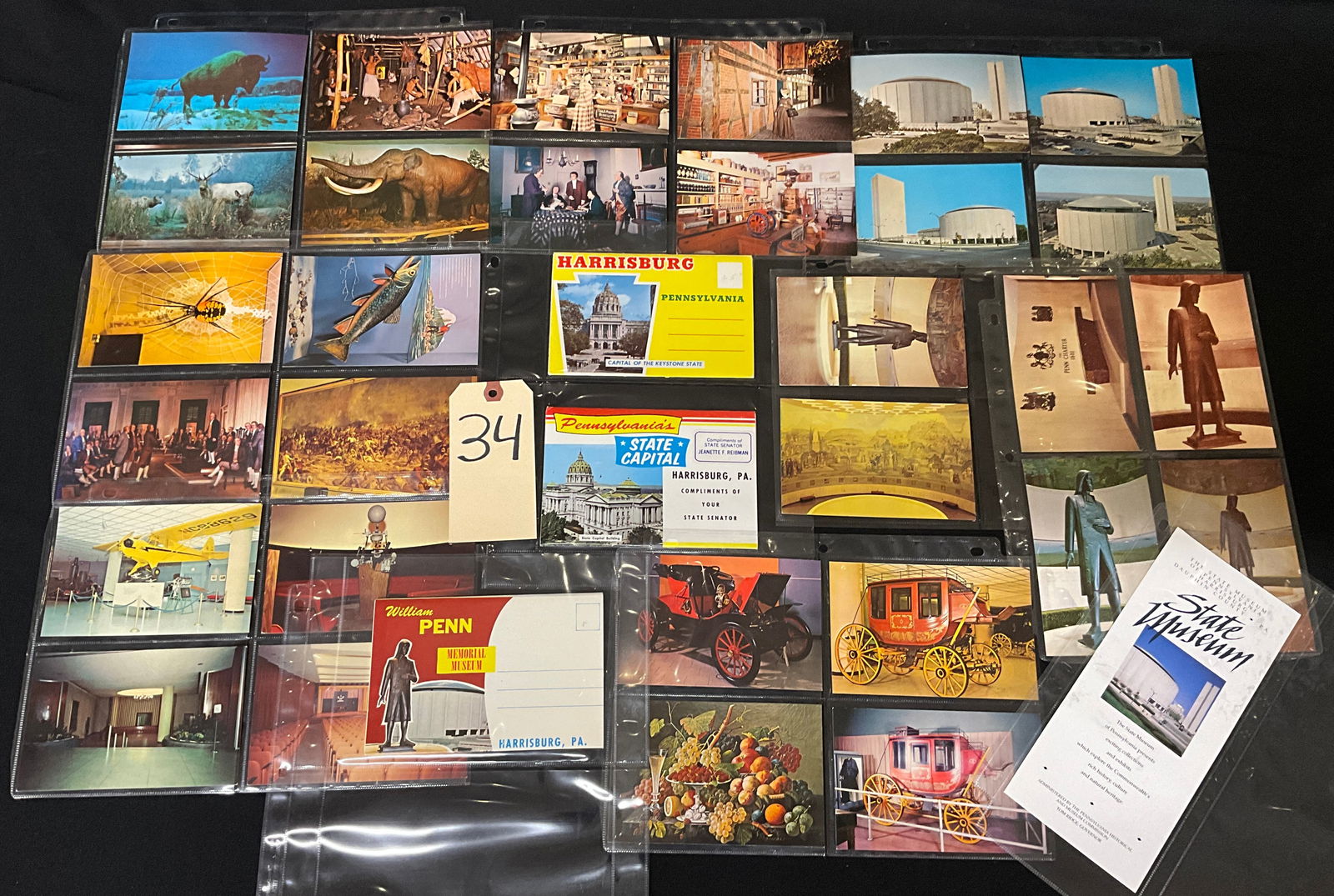 Vintage Post Cards and Paper Ephemera Collection of Harrisburg Pennsylvania Travel Memorabilia (1 of 5)